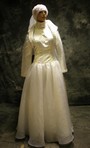 Robe de mari&eacute;e Hijab M059